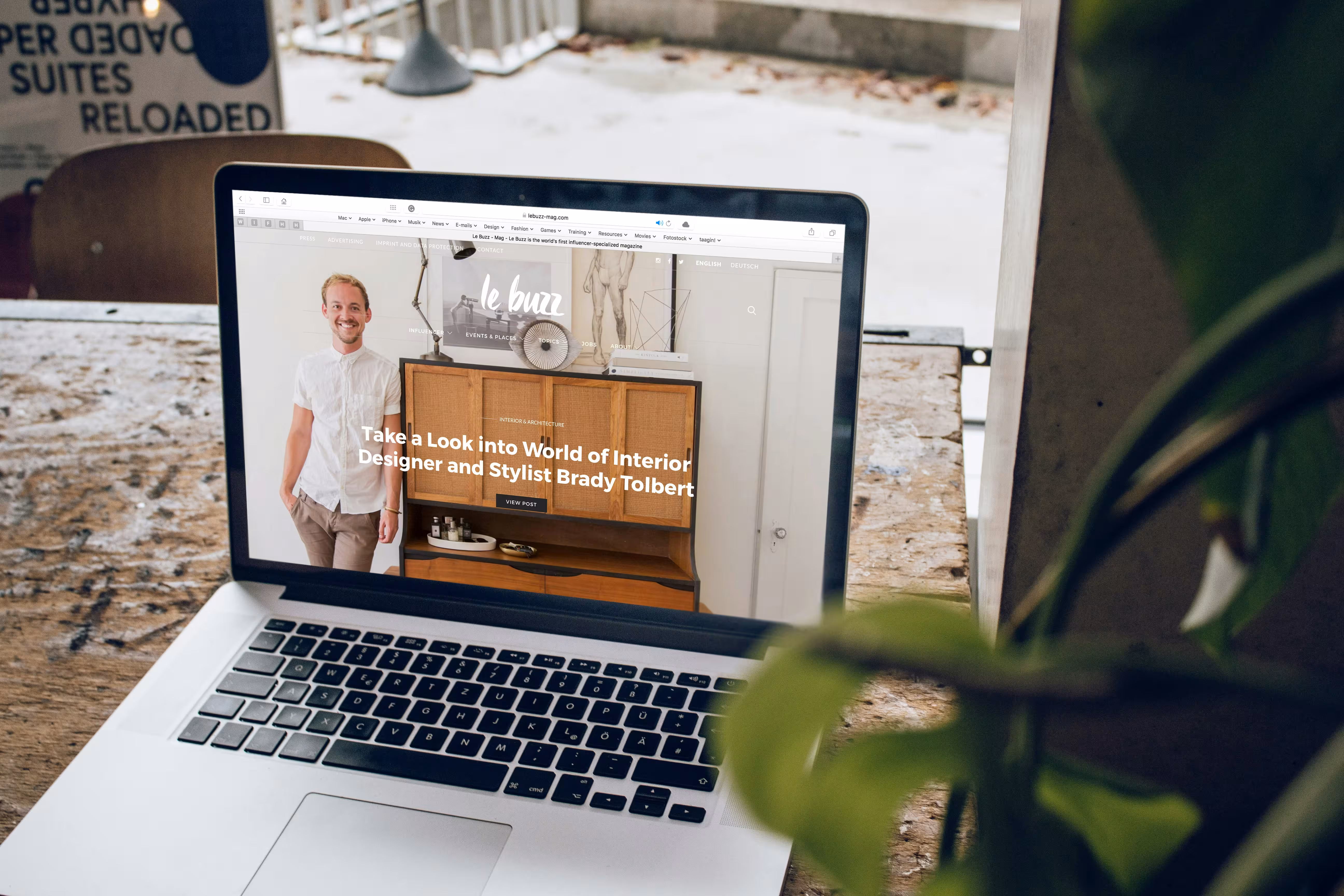 Website development project showcase